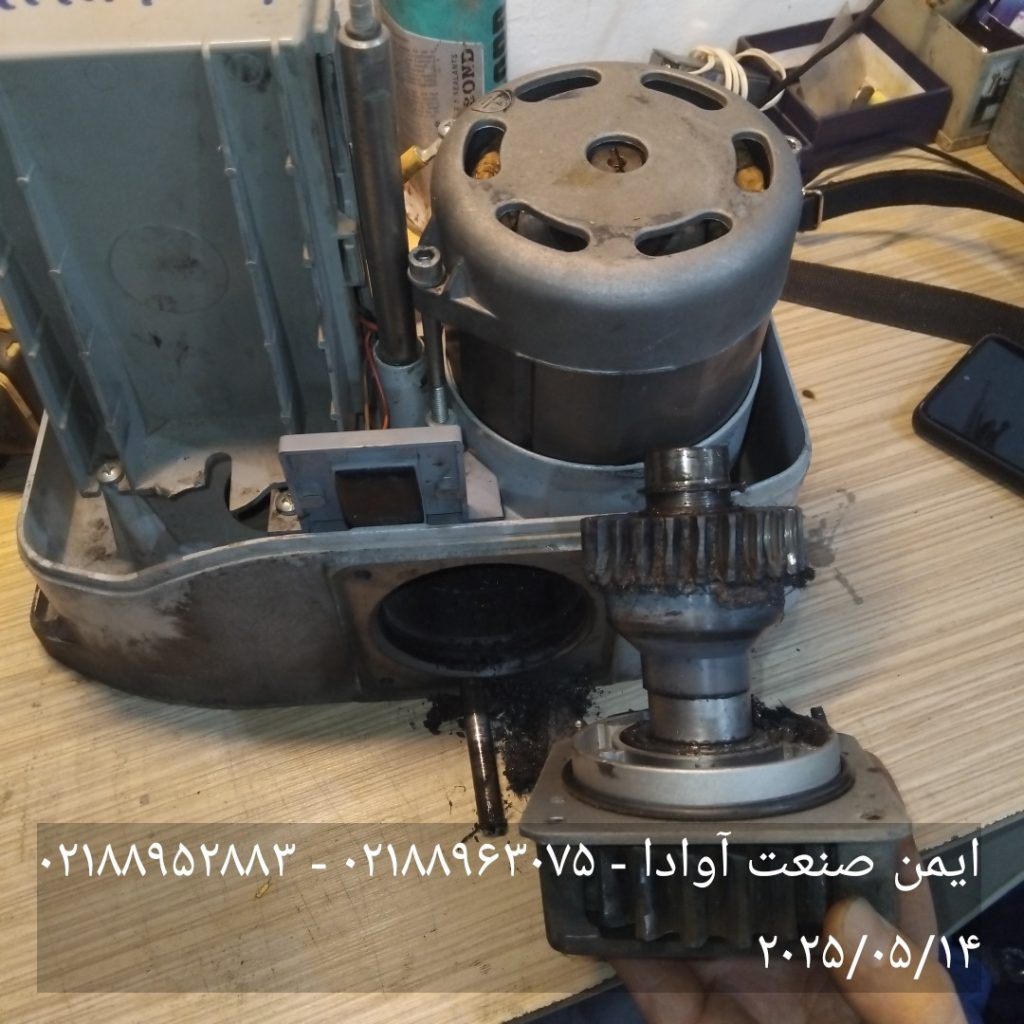 تعمیر درب ریلی پارکینگ کشویی